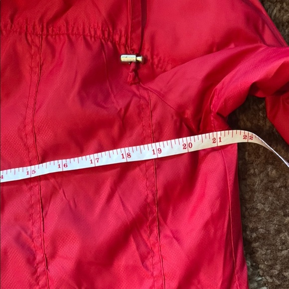 Studio 59 Red Utility Jacket Lightweight Water-Resistant - Picture 11 of 13